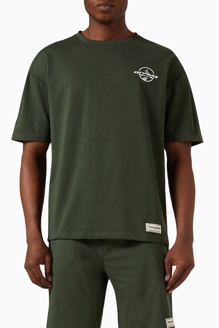 

Oversized Racer T-shirt in Light Softskin100©, Neutral