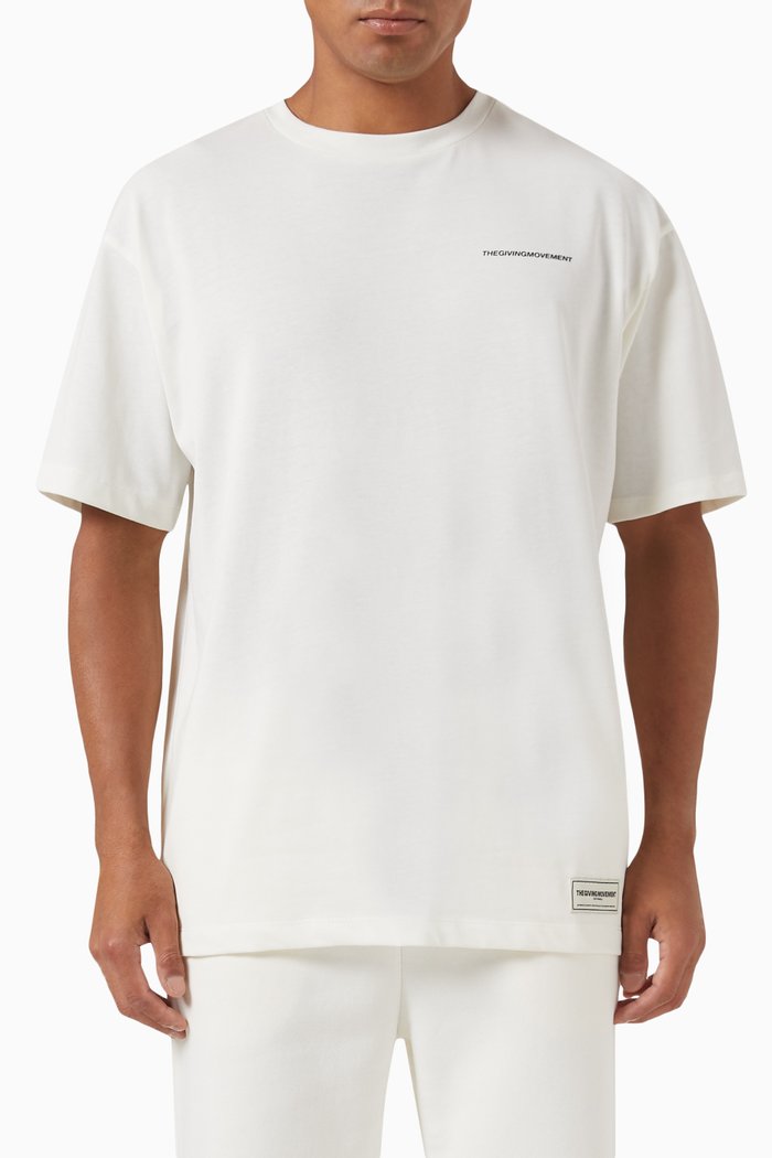 

Oversized LA T-shirt in Cottonsey100©, Neutral