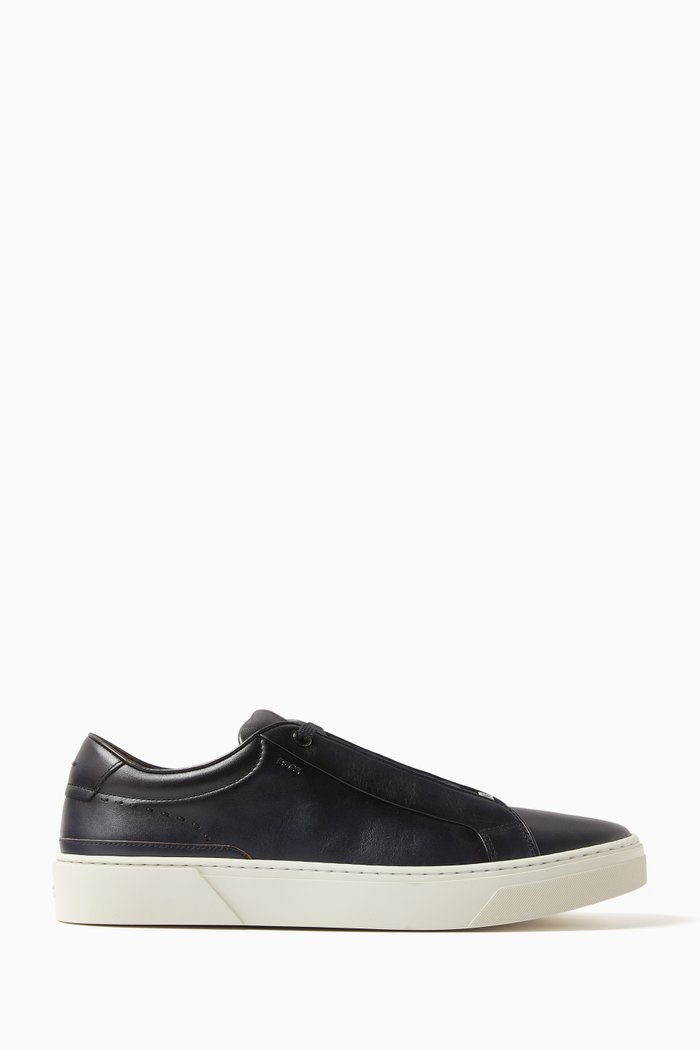 

Gary Tenn Sneakers in Faux Leather, Blue