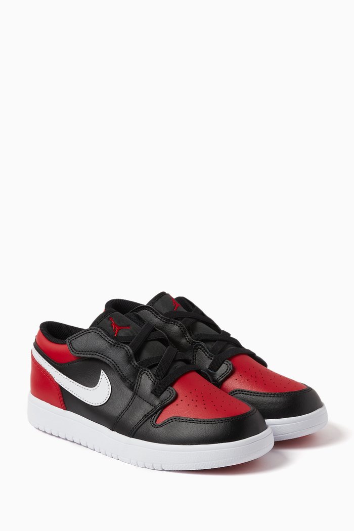 

Air Jordan 1 Low Alternate Sneakers in Leather, Multicolour