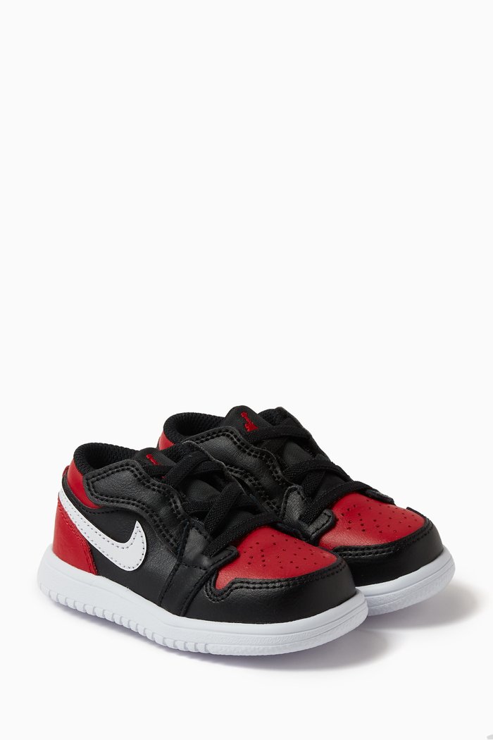 

Air Jordan 1 Low Alternate Sneakers in Leather, Multicolour