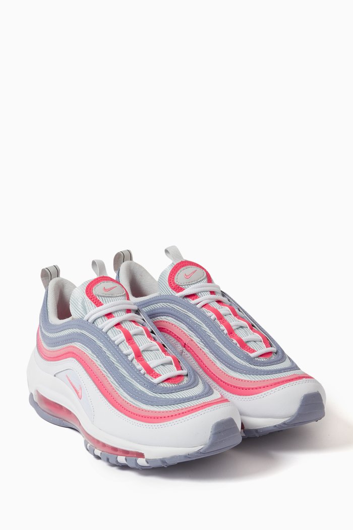 

Air Max 97 Sneakers in Synthetic Leather, Pink