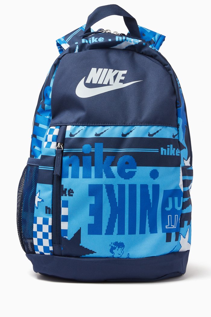 

Elemental Logo-print Backpack, Blue