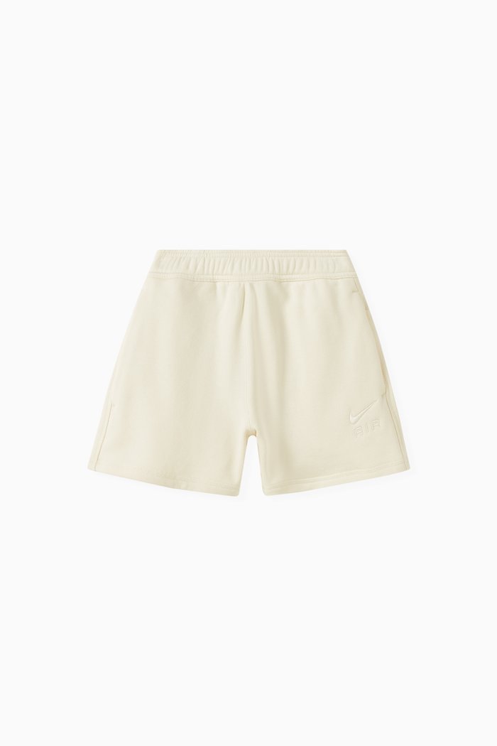 Logo-embroidered Shorts, Neutral