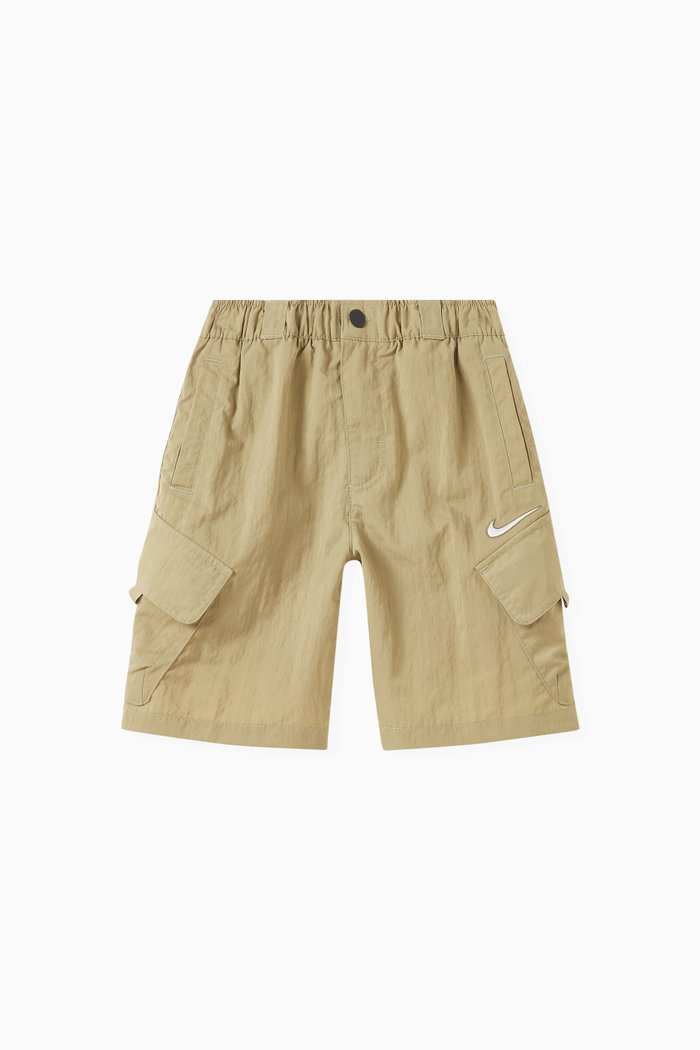 

Cargo Shorts in Nylon, Brown