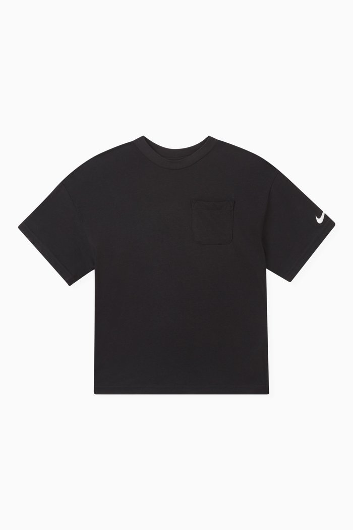 Classic T-shirt in Cotton-blend, Black