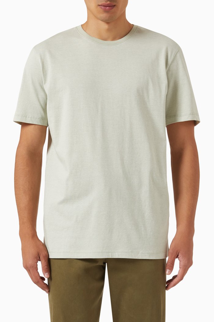 

T-shirt in Cotton Jersey, Green