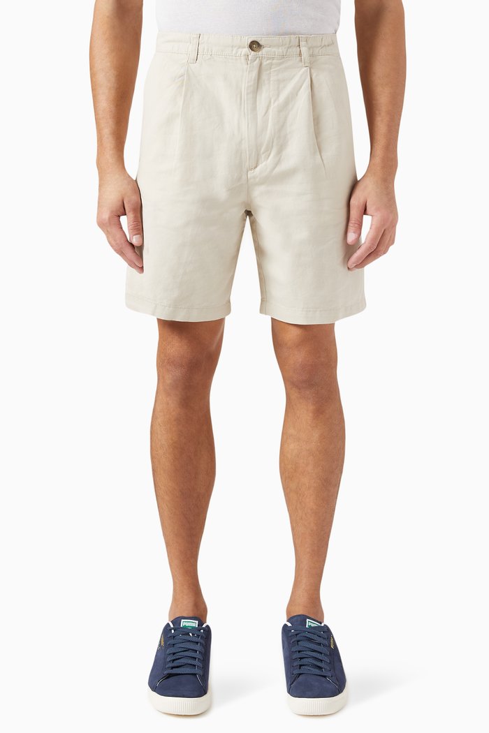 

Comfort Shorts in Cotton, Neutral