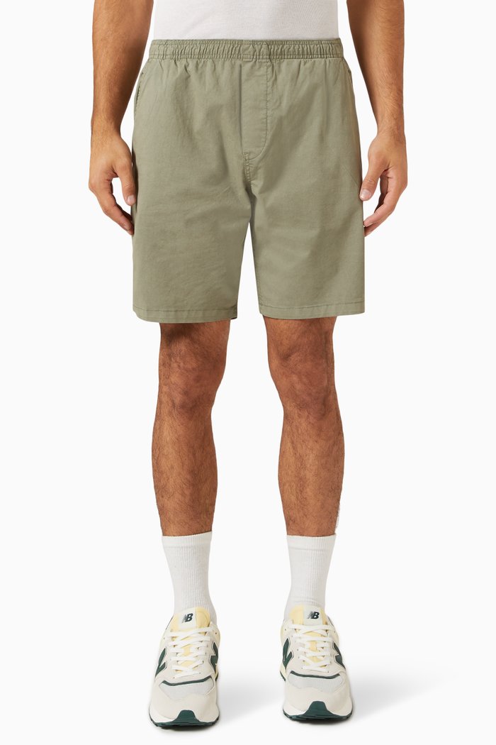 

Edward Shorts in Cotton-blend, Green