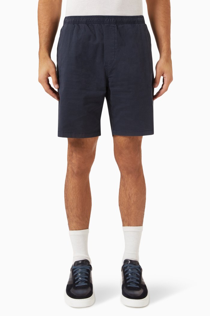 

Edward Shorts in Cotton-blend, Blue