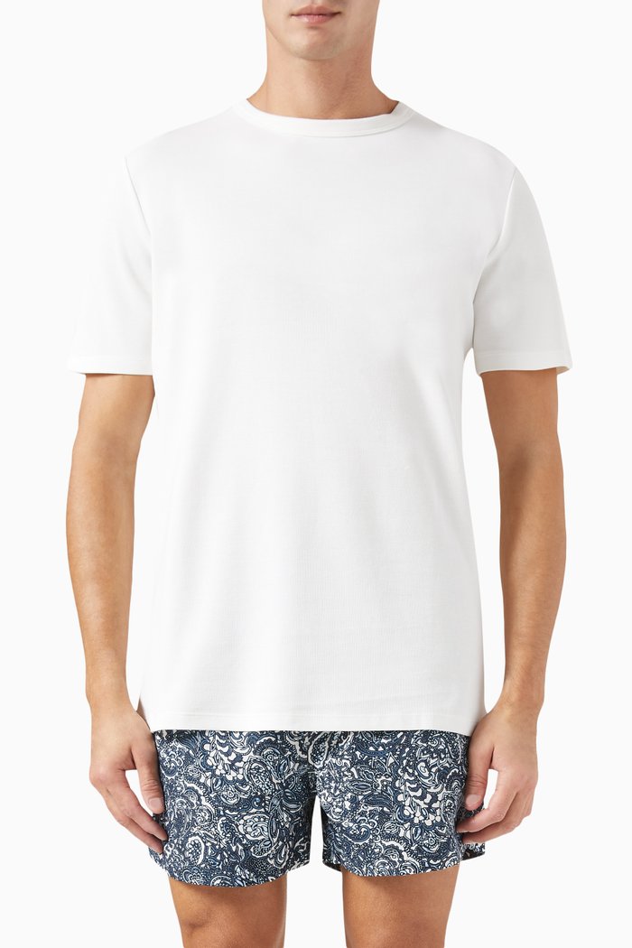 

Classic T-shirt in Cotton Piqué, White