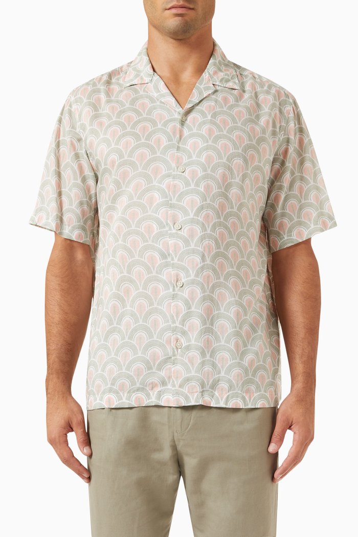Lee Printed Shirt in Tencel™, Multicolour