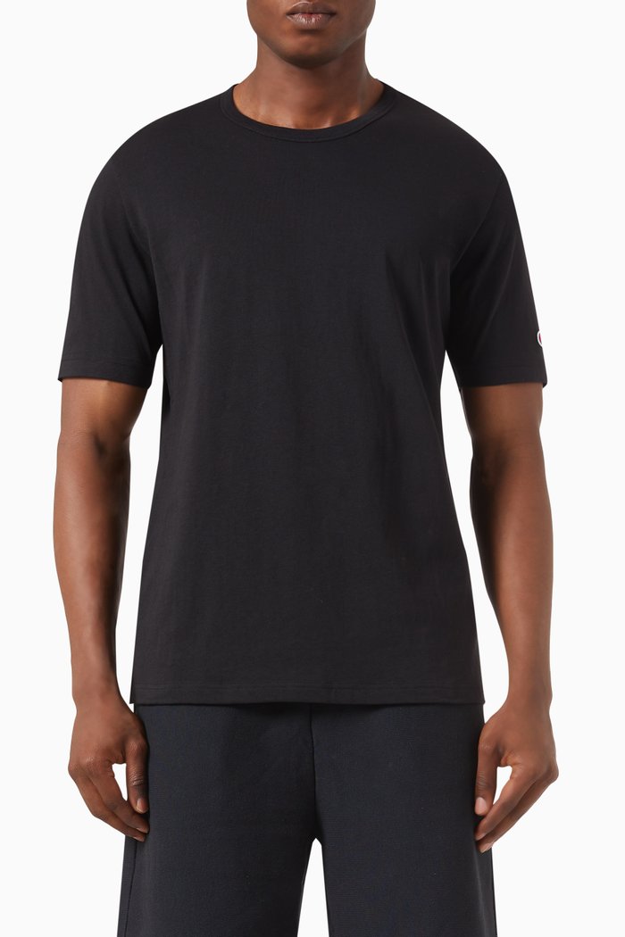 

Logo T-Shirt in Cotton, Black