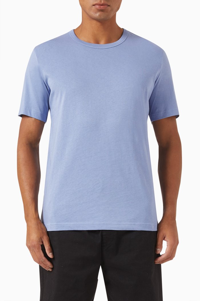 

Logo T-Shirt in Cotton, Blue