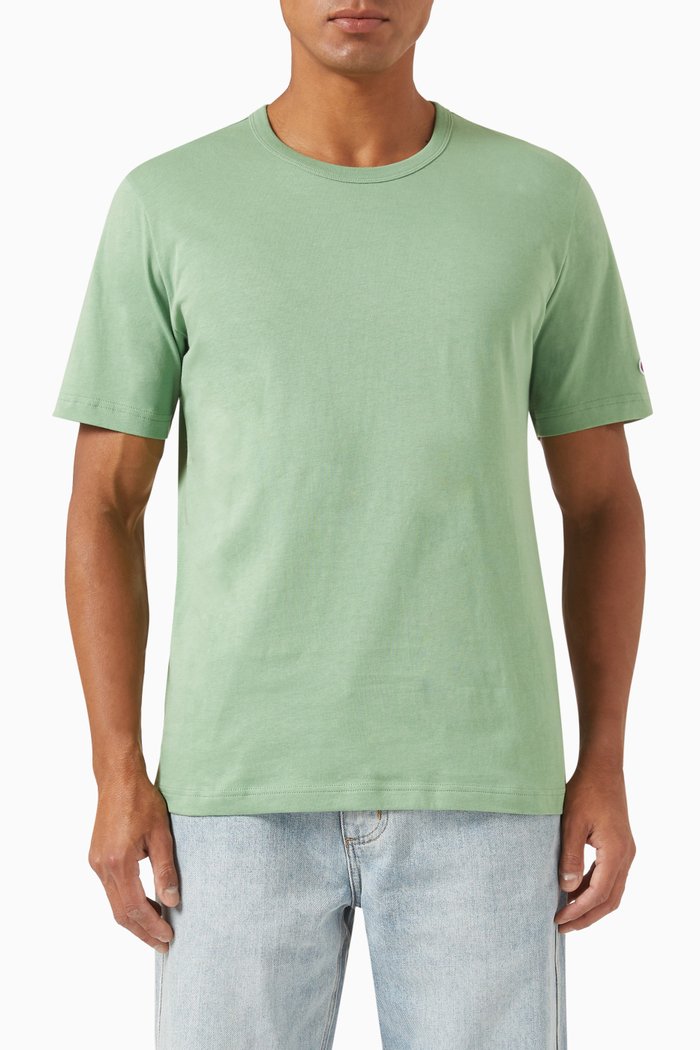 

Logo T-Shirt in Cotton, Green