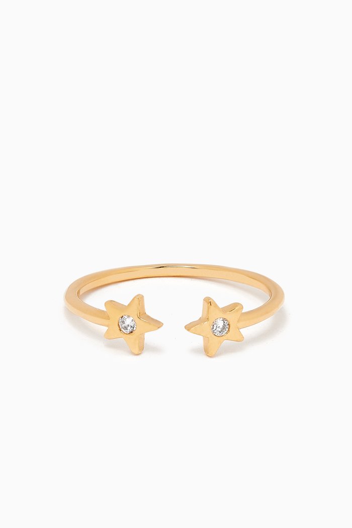 Stella Star Ring in 18kt Gold