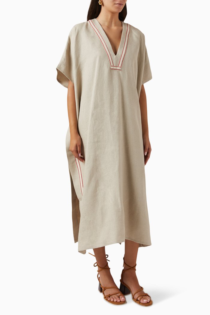 

Rio Kaftan in Cotton, Neutral