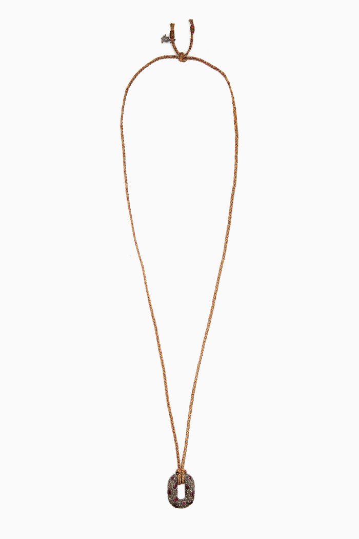 

Ruby & Diamond Link Necklace in Sterling Silver