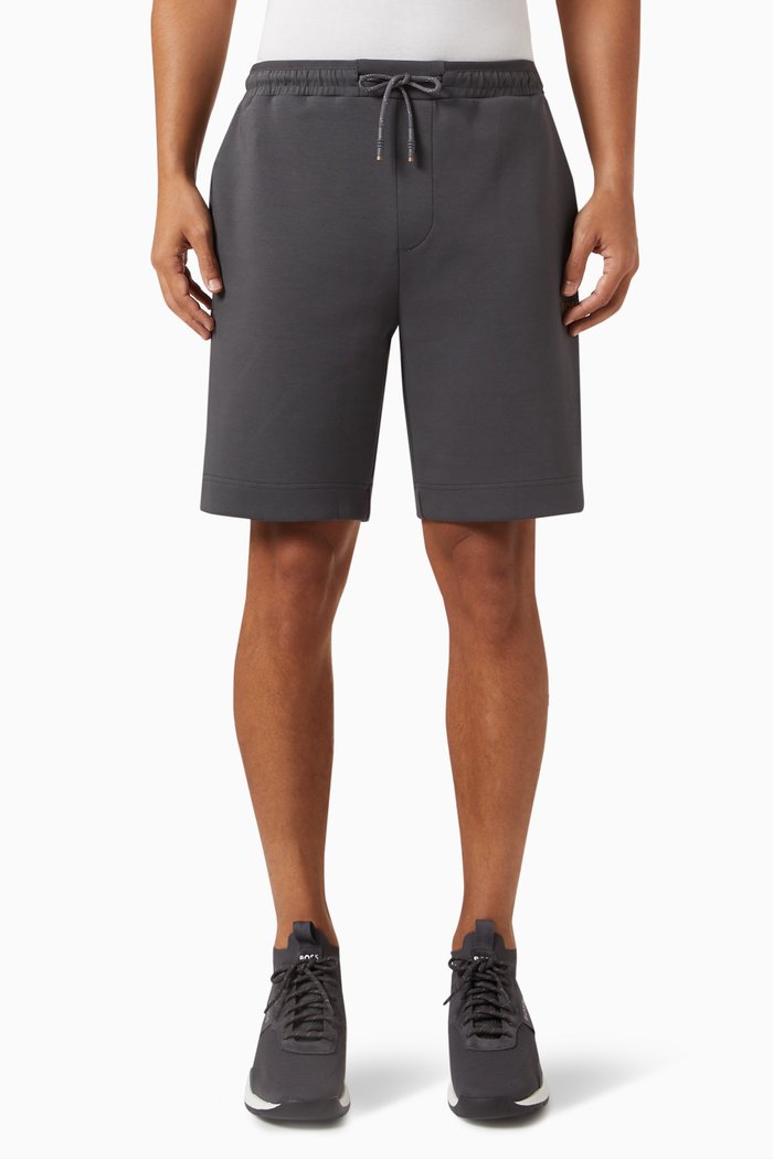 

Shorts in Cotton Blend, Grey