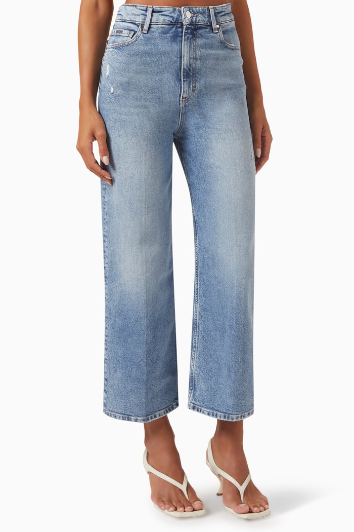 

Marlene High-rise Crop Jeans, Blue