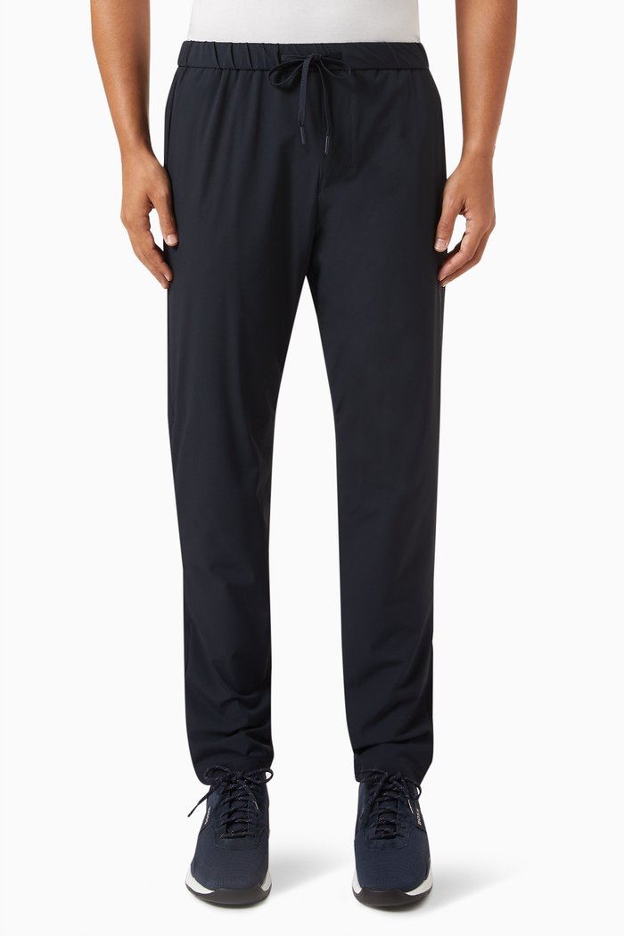 

Slim-fit Chinos in Water-repellent Nylon, Blue