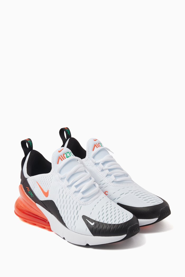 

Air Max 270 Sneakers in Knit Mesh, Multicolour