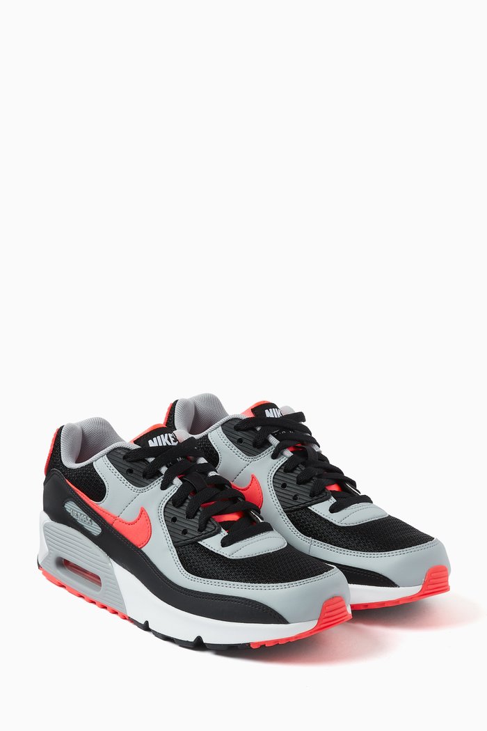 

Air Max 90 Sneakers in Mesh, Multicolour