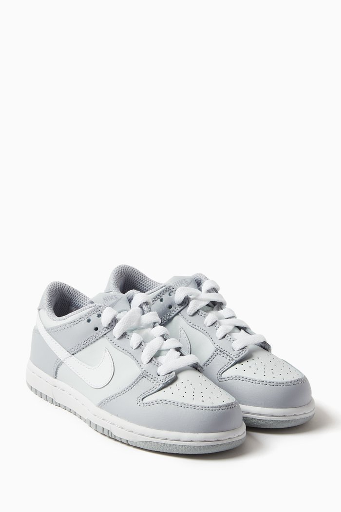 

Dunk Low PS Sneakers in Leather, Grey