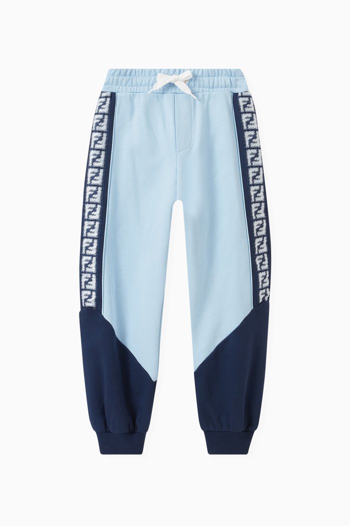 

Logo-tape Sweatpants in Cotton, Blue