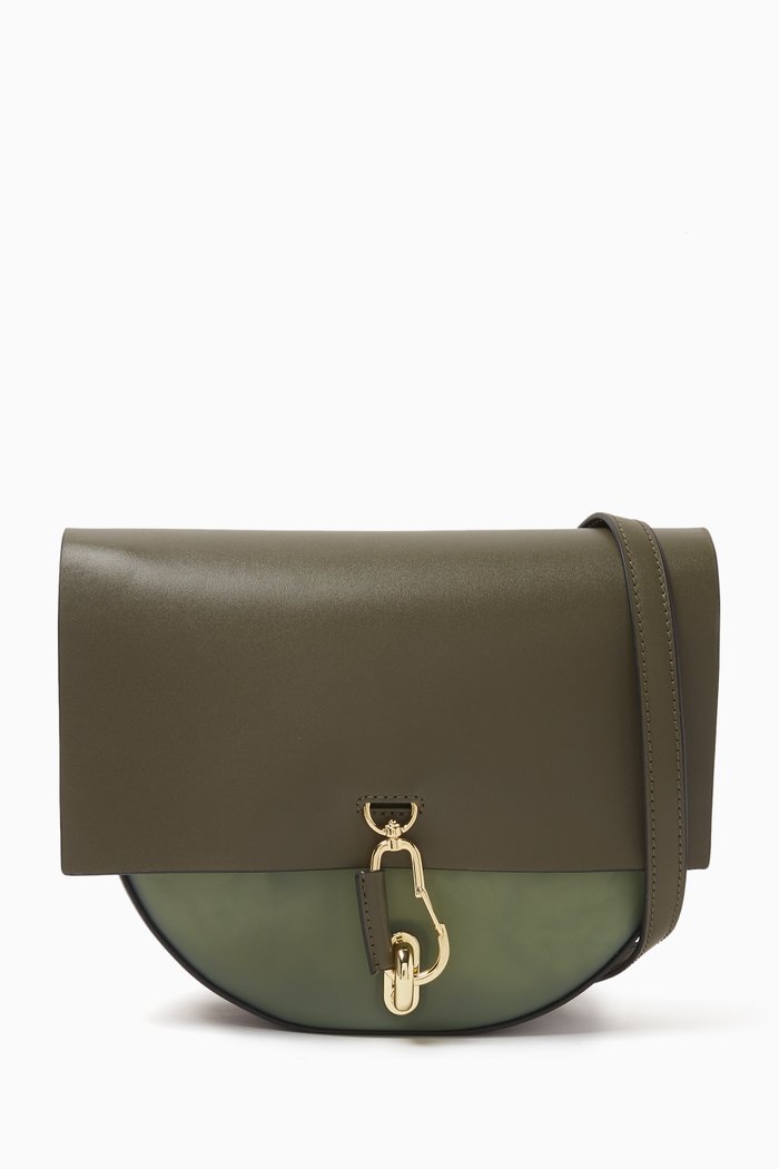 

Belay Small Saddle Bag in Leather, Brown