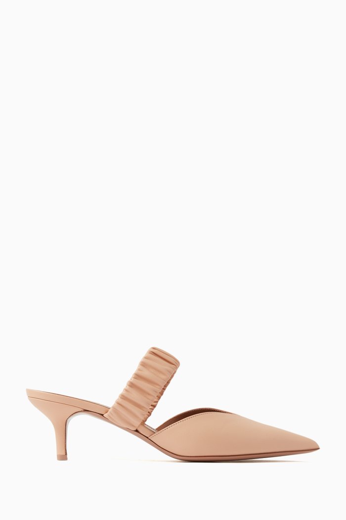

Matilda 45 Mules in Nappa, Neutral