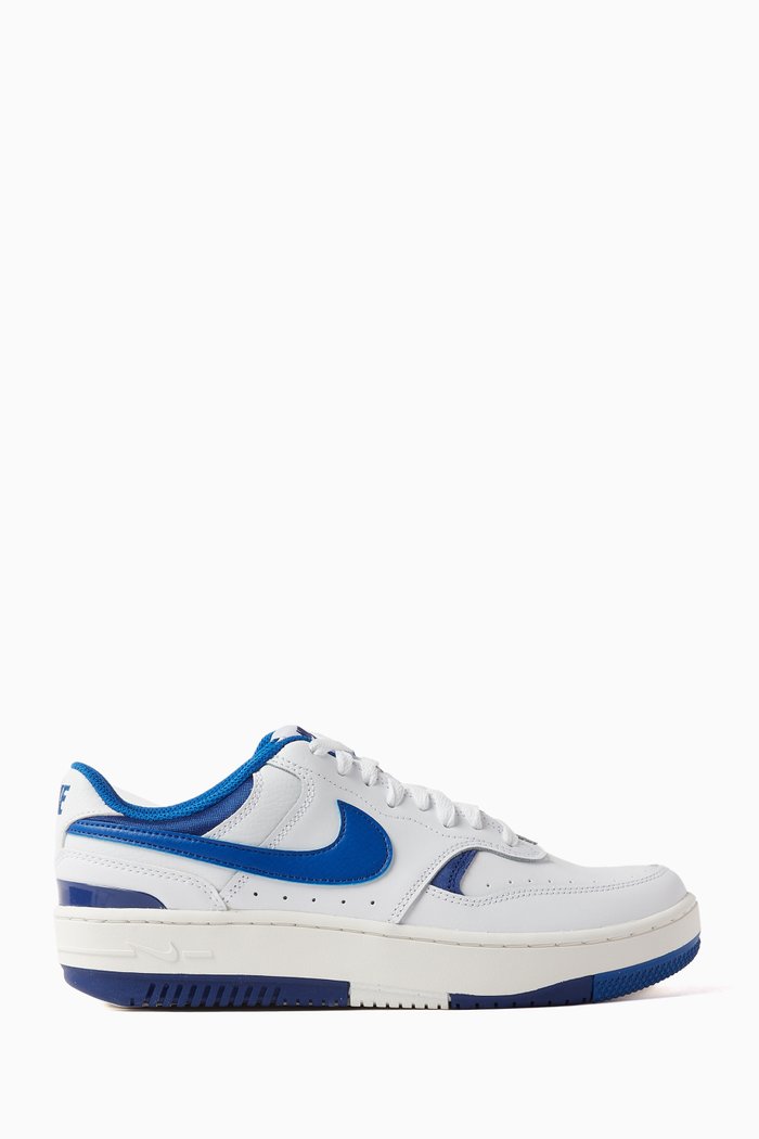 

Nike Gamma Force Sneakers in Leather, Blue