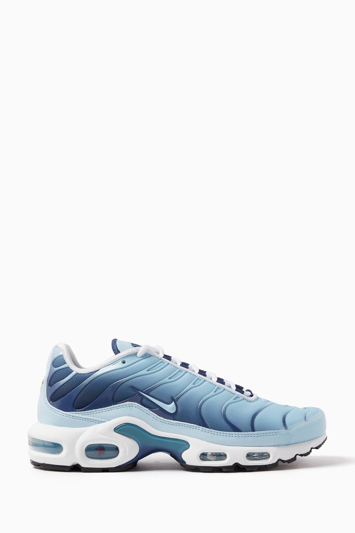

Nike Tn Air Max Plus Sneakers in Knit, Blue