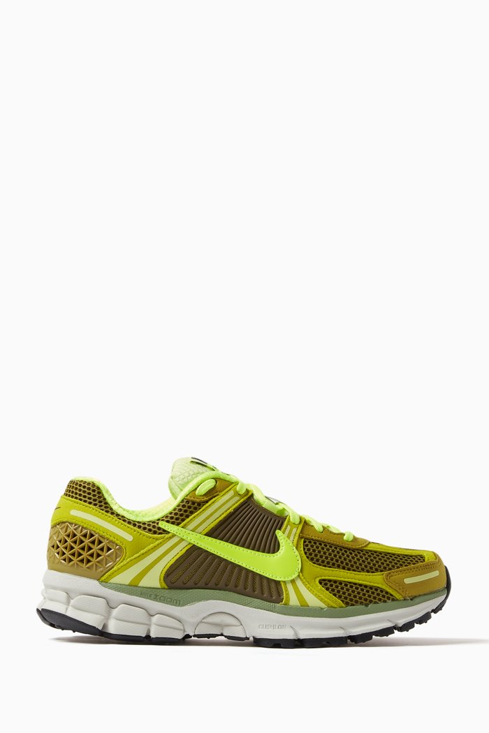 

Zoom Vomero 5 Sneakers in Knit Mesh & Suede Leather, Green