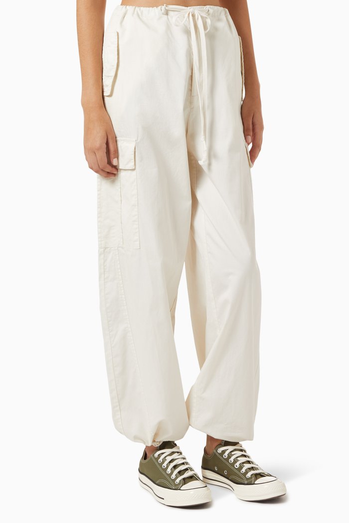 

Parachute Pants in Cotton, Neutral