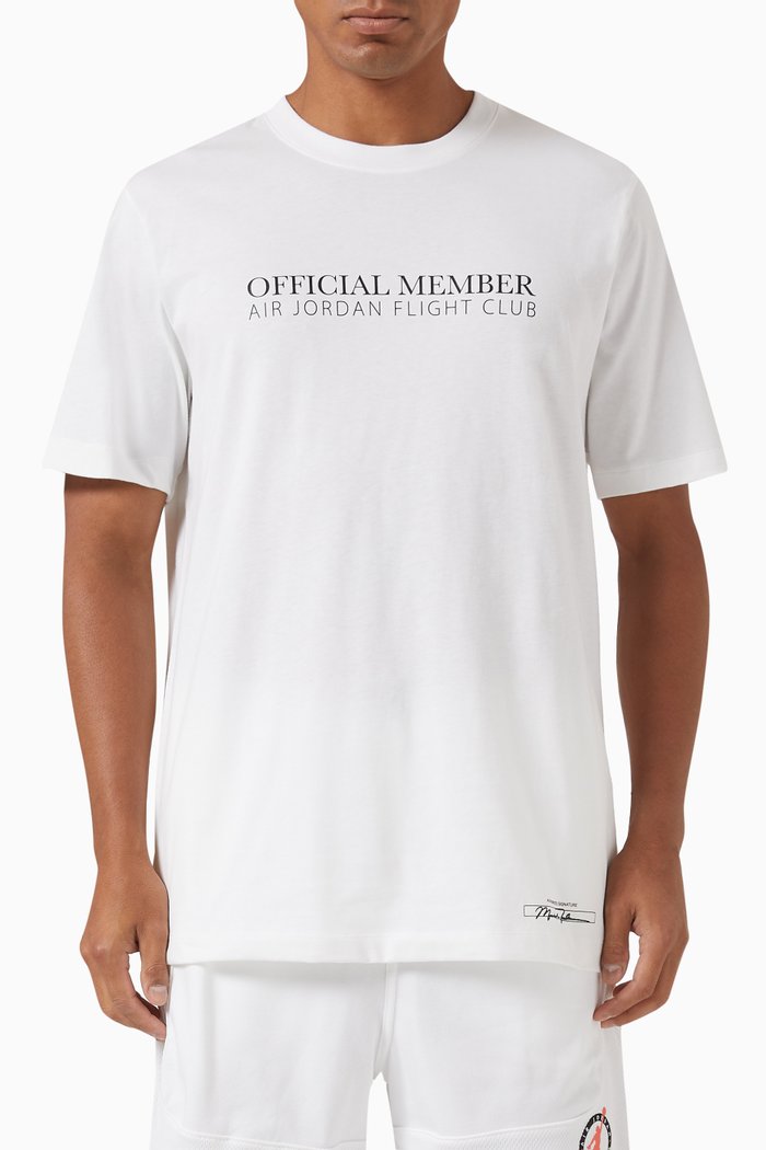 

Flight MVP T-shirt in Cotton Blend, White