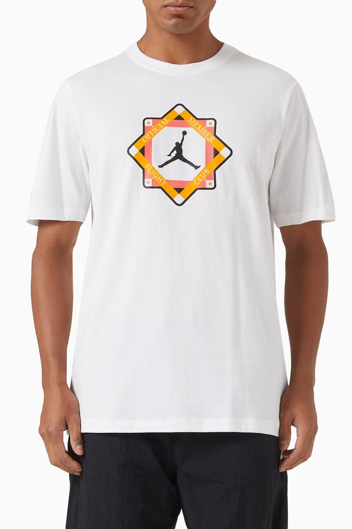 

Flight MVP T-shirt in Cotton Blend, White