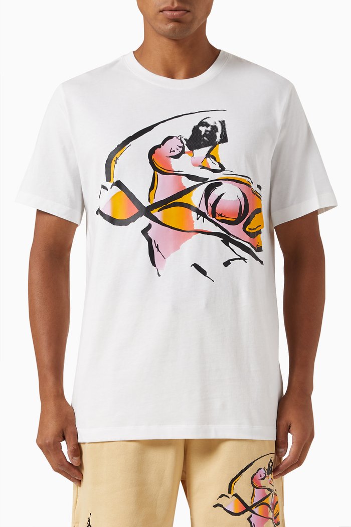 

Flight MVP T-shirt in Cotton Jersey, White