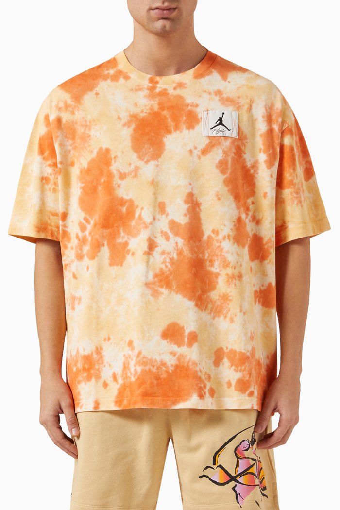 

Oversized T-shirt in Cotton Jersey, Multicolour