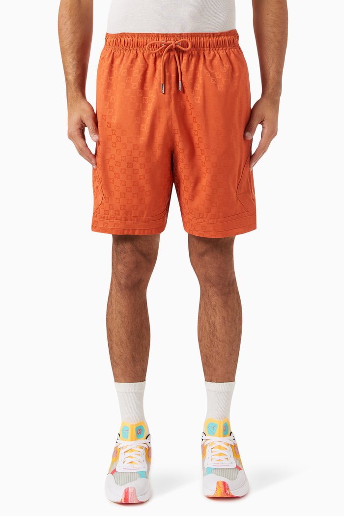 

Essentials Diamond Shorts in Nylon Blend, Orange