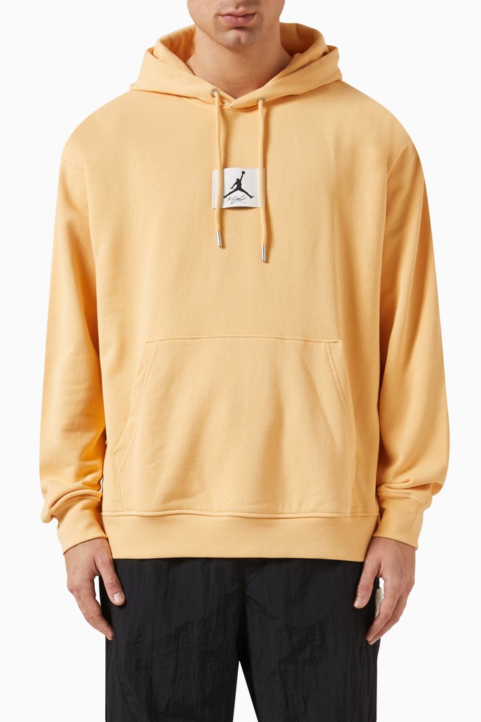 

Essentials Hoodie in French Terry, Yellow