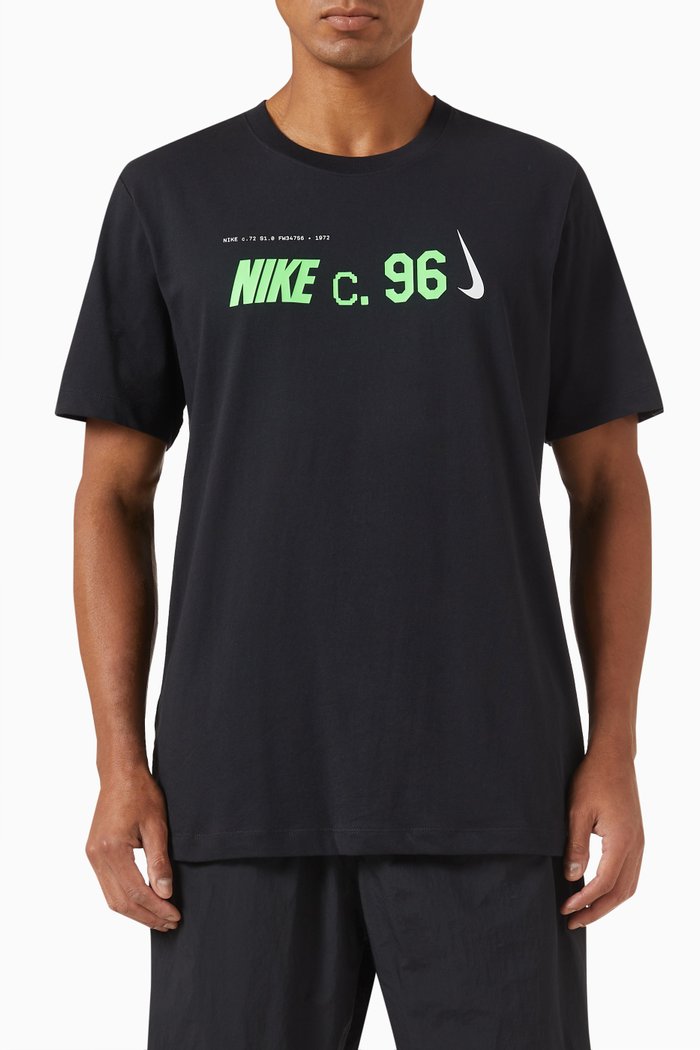 

Basketball T-shirt in Cotton, Black