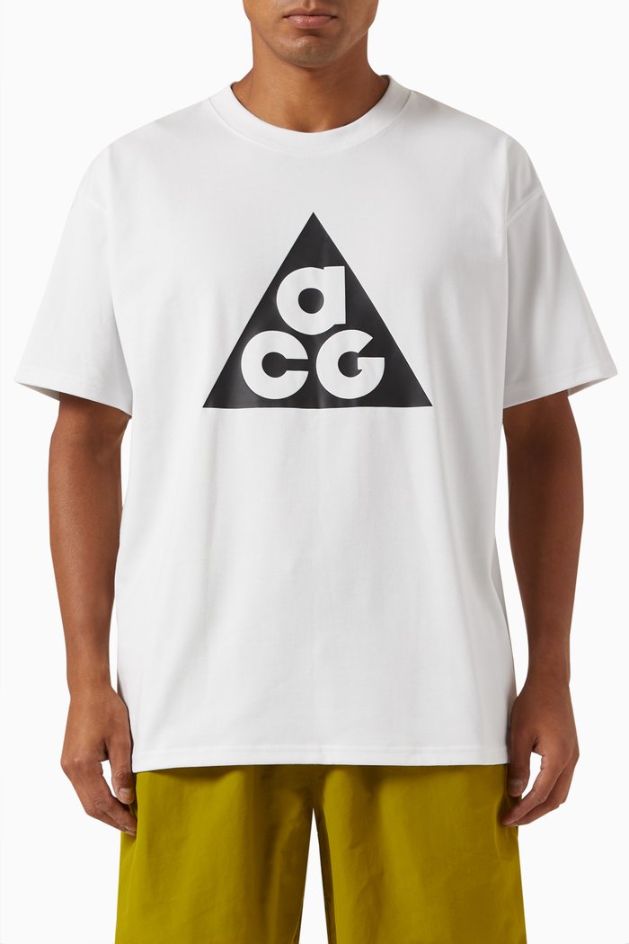 

ACG T-shirt in Cotton Jersey, White