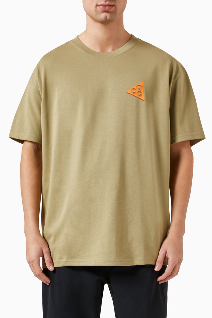 

ACG T-shirt in Cotton-blend, Green