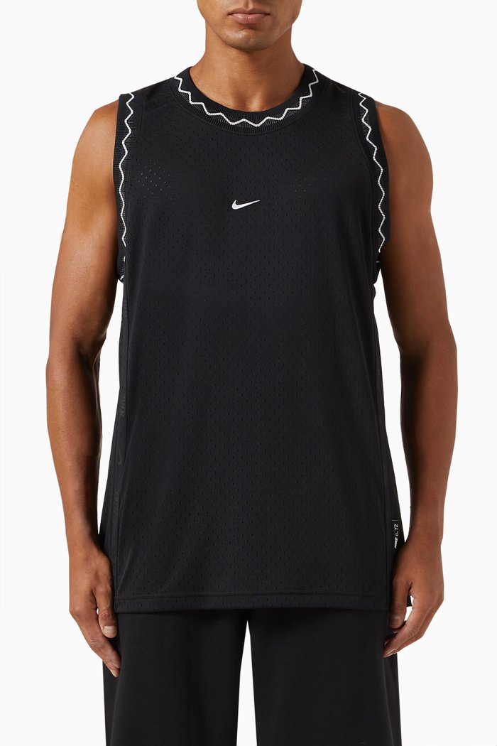 

Dri-FIT Tank Top in Mesh Jersey, Black