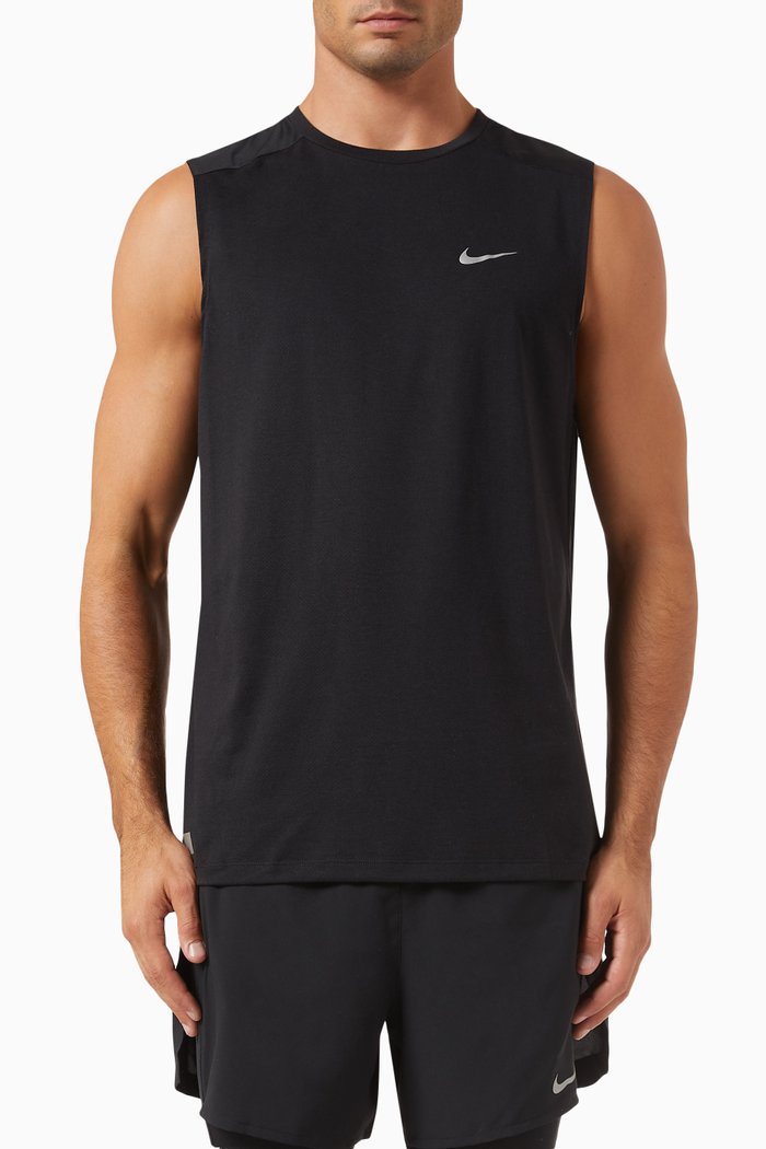 

Dri-FIT Run Division Rise 365 Tank Top in Polyester blend, Black