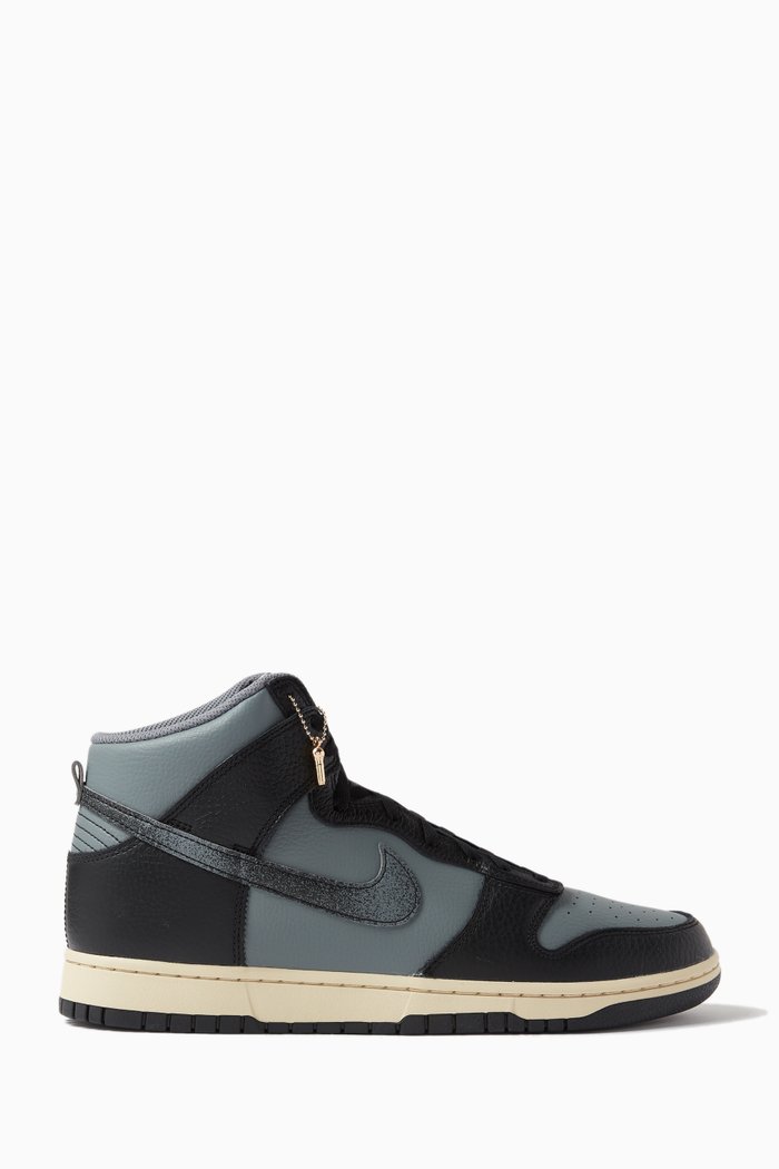 

Dunk Hi Retro PRM High-top Sneakers in Leather, Multicolour