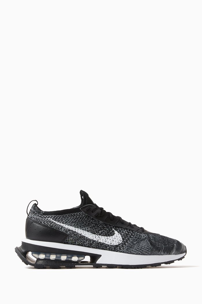 

Air Max Racer Sneakers in Flyknit, Black