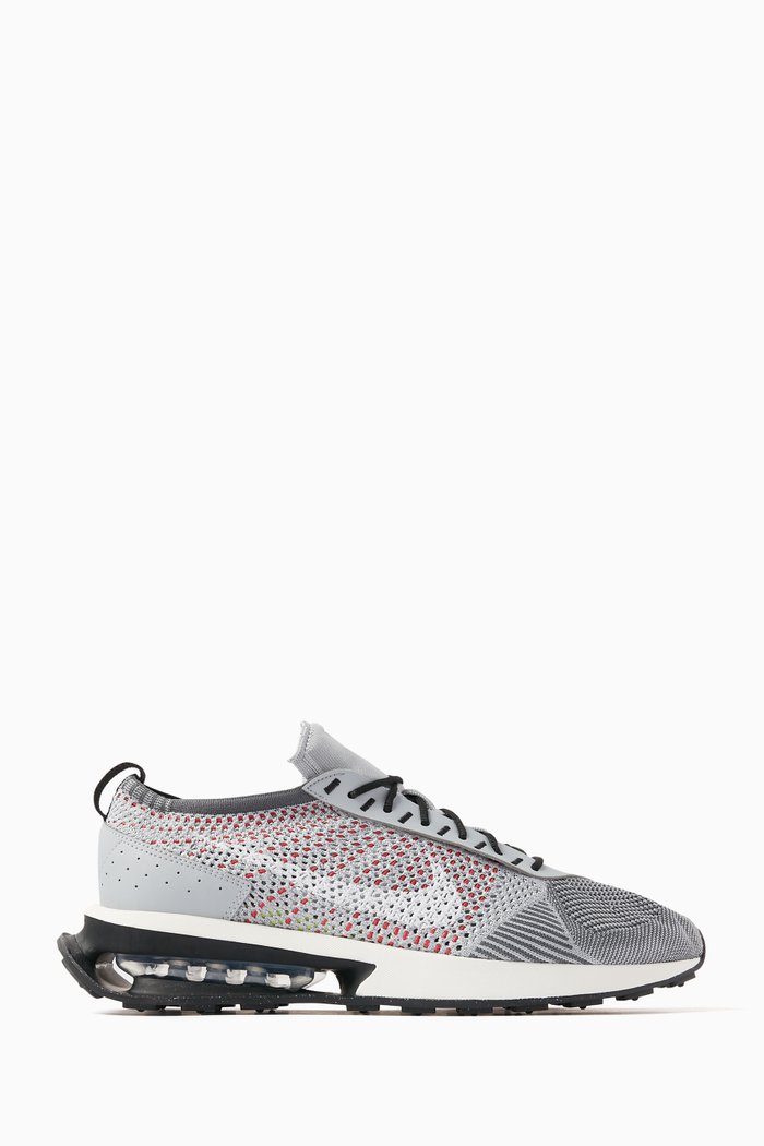 

Air Max Racer Sneakers in Flyknit, Multicolour