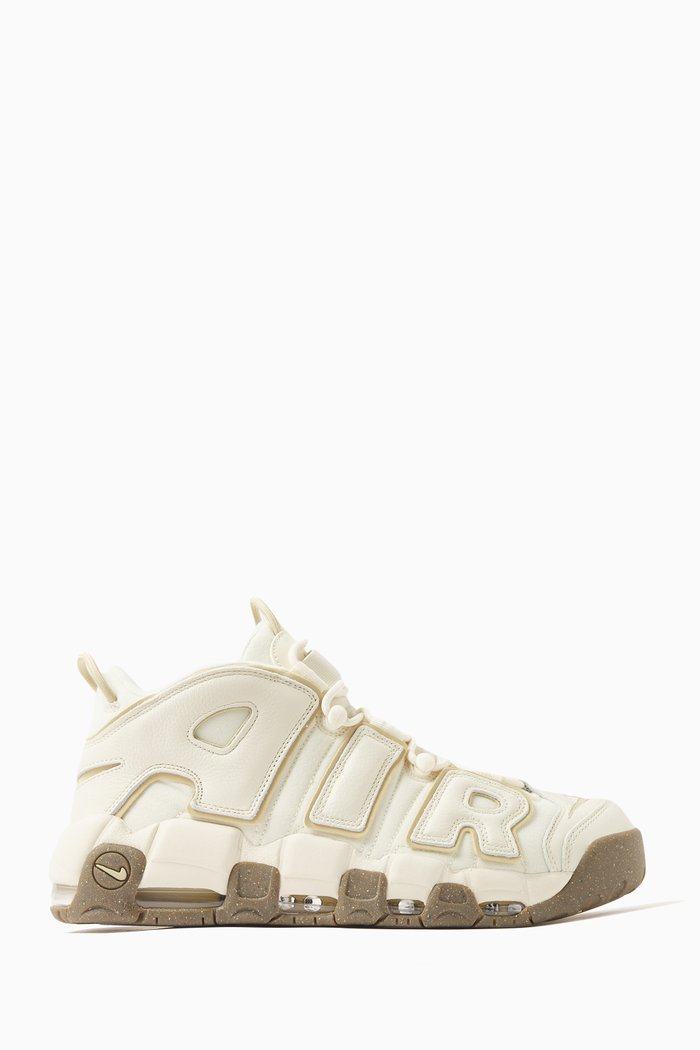 

Air More Uptempo ‘96 Sneakers in Leather, Neutral